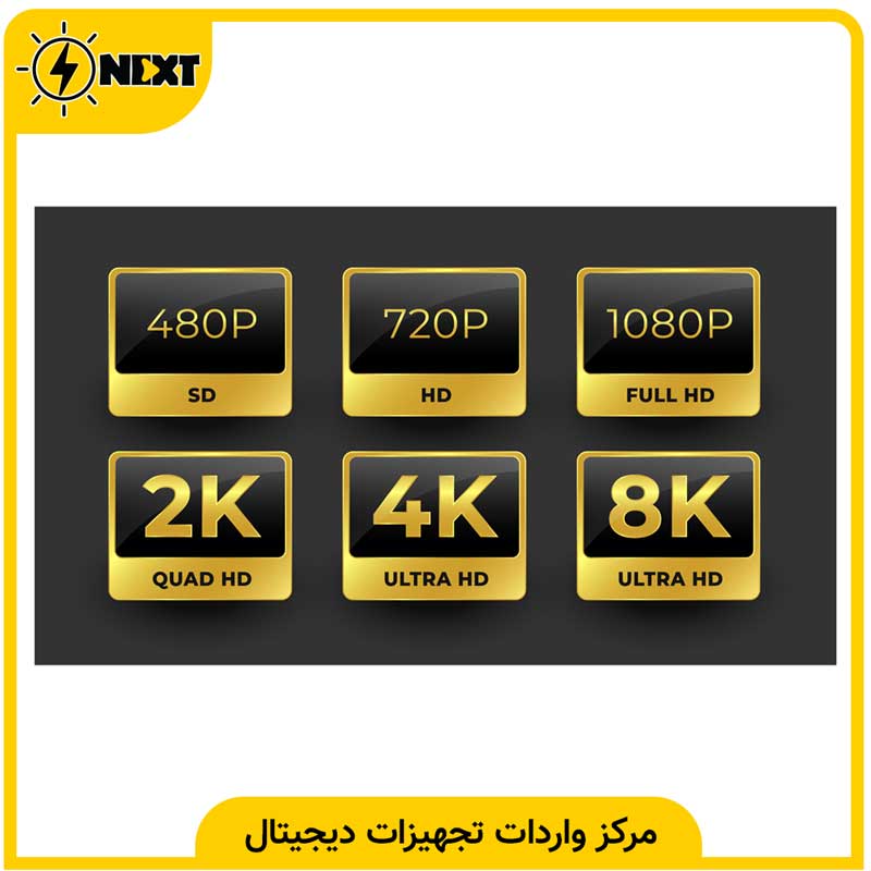 کیفیت ضبط دوربین مداربسته